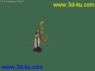 神话 诛仙2 boss 月神模型带动作显天仙帖图的图片