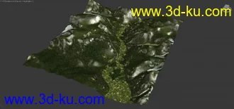 3D打印模型一个地形的图片