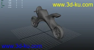 3D打印模型概念摩托车的图片