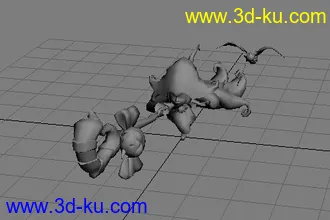 3D打印模型涉及机密，贴图已删除的图片