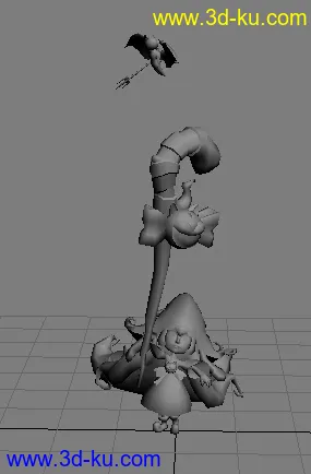 3D打印模型涉及机密，贴图已删除的图片