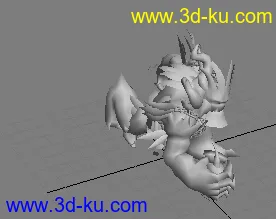 3D打印模型涉及机密，贴图已删除的图片