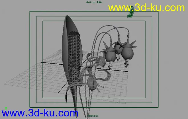 小花一个模型的图片1