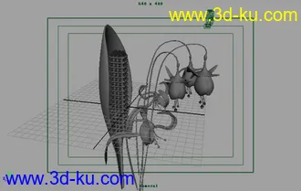 3D打印模型小花一个的图片