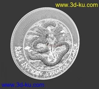 3D打印模型龙牌的图片