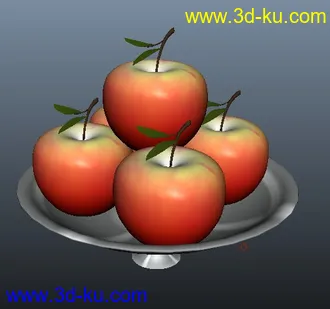 3D打印模型小苹果的图片