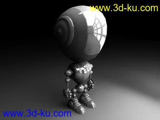 小机器人OBJ格式四边面模型的图片