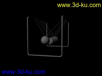 3D打印模型单摆动画的图片