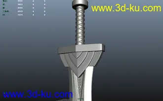3D打印模型dnf巨剑的图片