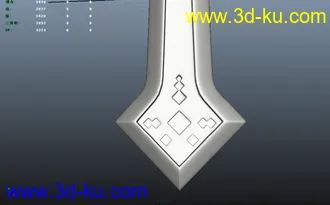 3D打印模型dnf巨剑的图片