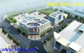 3D打印模型商场的图片