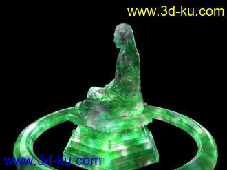 3D打印模型翡翠玉器材质的图片