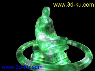 3D打印模型翡翠玉器材质的图片