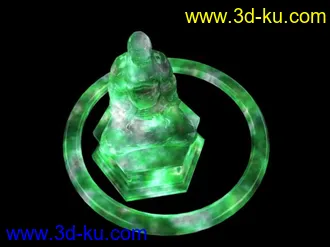 3D打印模型翡翠玉器材质的图片