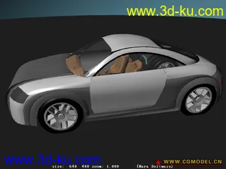 3D打印模型第一次做奥迪TT  分享一下的图片