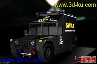 3D打印模型SWAT快速指战车的图片