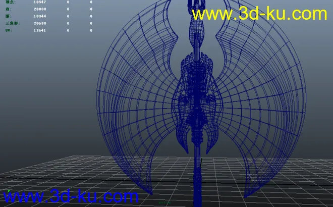 战斧一把喜欢拿走~~~模型的图片2