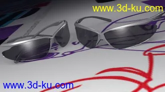 3D打印模型眼镜高摸的图片