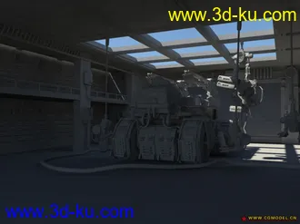 3D打印模型原创装甲车精模的图片