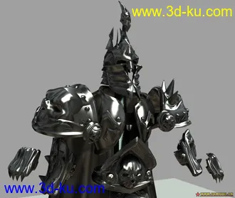 3D打印模型巫妖王的装备的图片