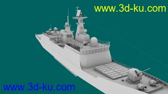 3D打印模型054a护航舰的图片