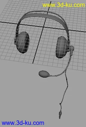 3D打印模型一个耳机的图片