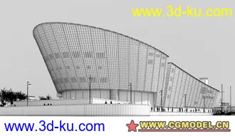 极品室外创意建筑模型7-01的图片