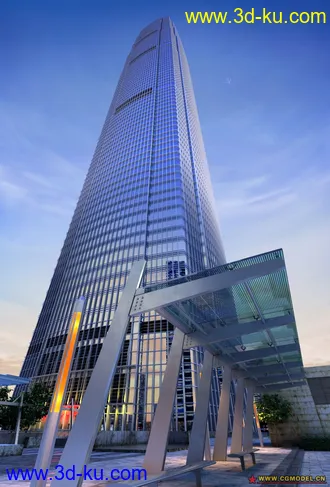 极品室外创意建筑模型7-01的图片
