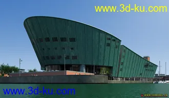 极品室外创意建筑模型7-01的图片