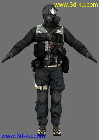 CH_engineer from Battlefield 4模型的图片2