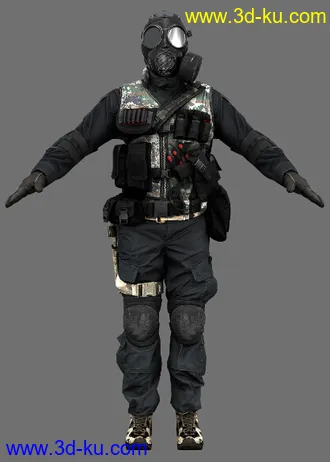 3D打印模型CH_engineer from Battlefield 4的图片