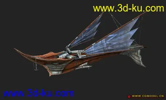 3D打印模型很早以前做的一个次时代船的图片