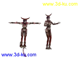 仙艳妲己模型带动画呈蕾丝帖图的图片