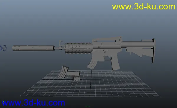 M4A1模型的图片1