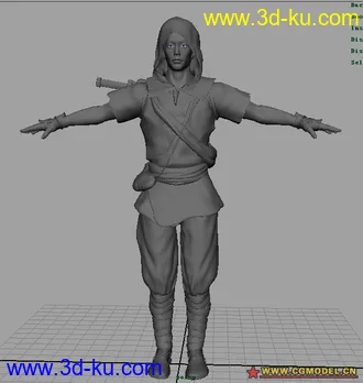 3D打印模型人物角色的图片