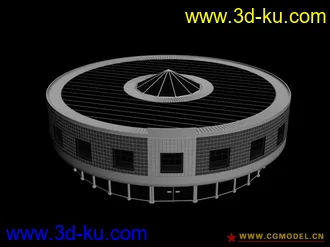 极品室外创意建筑模型---圆形2体育馆！！的图片