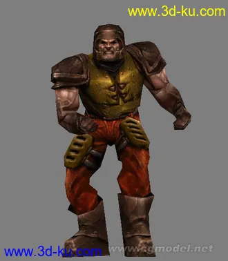 quake3 浪人 模型 帶貼圖的图片