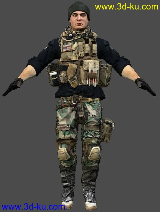 PAC  from Battlefield 4模型的图片1