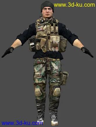 3D打印模型PAC  from Battlefield 4的图片
