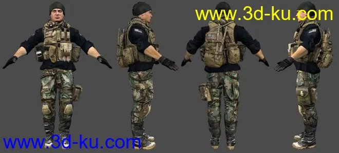 PAC  from Battlefield 4模型的图片2