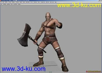 3D打印模型半兽人的图片