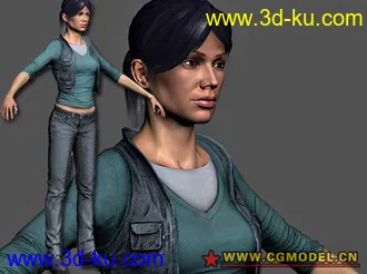 3D打印模型Female model的图片