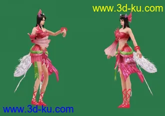 魅修-女-装备02模型带动作现鬼魅帖图的图片