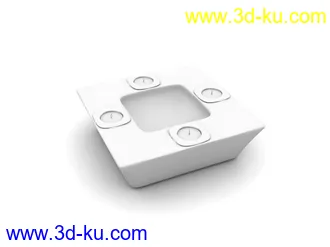 3D打印模型蜡烛，烛台，烛座的图片