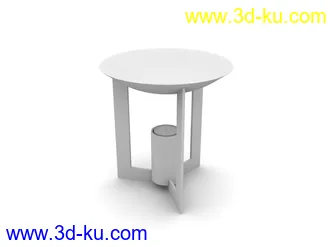 3D打印模型蜡烛，烛台，烛座的图片