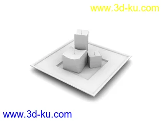 3D打印模型蜡烛，烛台，烛座的图片