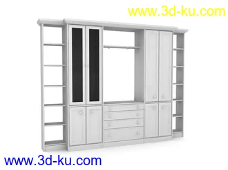 3D打印模型柜子，桌柜，壁橱，组合柜，茶几等等的图片