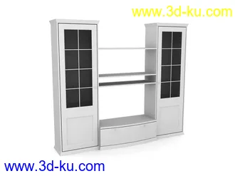 3D打印模型柜子，桌柜，壁橱，组合柜，茶几等等的图片