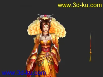 3D打印模型仙剑5上官夫人的图片