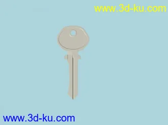 3D打印模型钥匙的图片